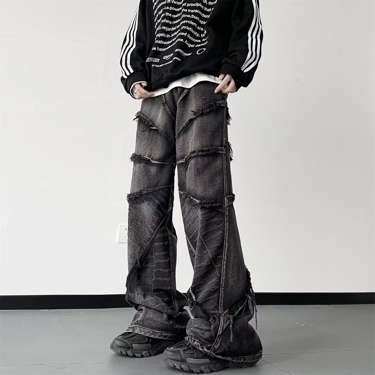 Men's High Street Style Flared Jeans
