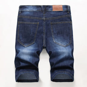 Men Shorts Ripped Jeans Casual Denim Pants