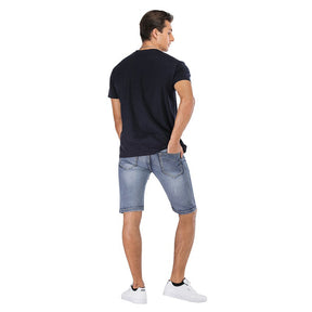 Men Shorts Ripped Jeans Casual Denim Pants