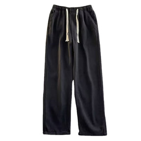 High Street Pure Color Straight Jeans